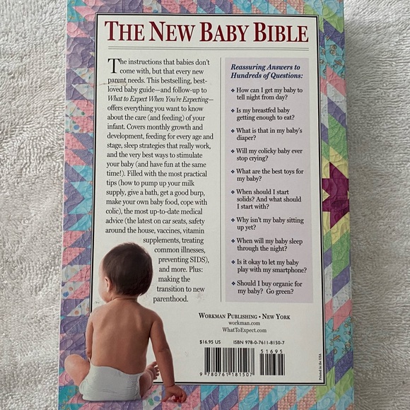 What to Expect First Year parenting book - Picture 3 of 3